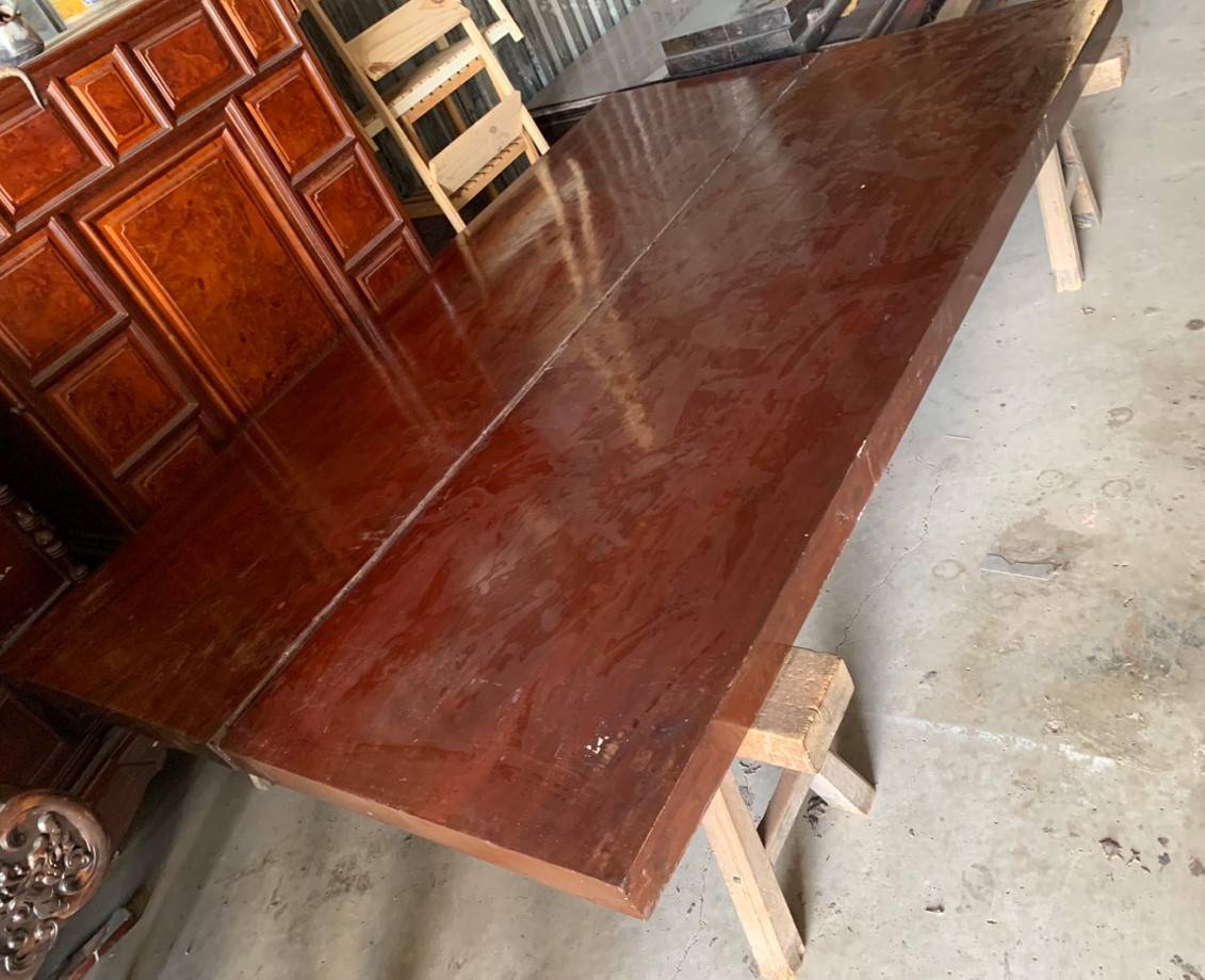 bộ ván ngựa 2 lá gỗ đỏ