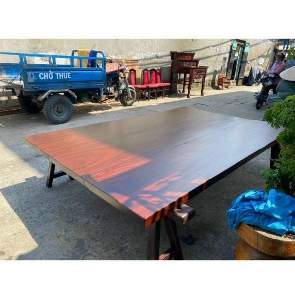 Bộ ván ngựa gỗ đỏ 3 tấm giá rẻ