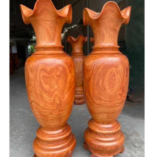 Cặp lục bình gỗ đỏ thanh lý giá rẻ
