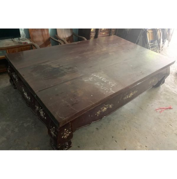 Sập Ngựa 3 Tấm Gỗ Đỏ