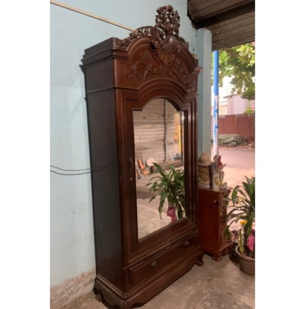 Tủ mão gỗ đỏ, tủ quần áo xưa cổ