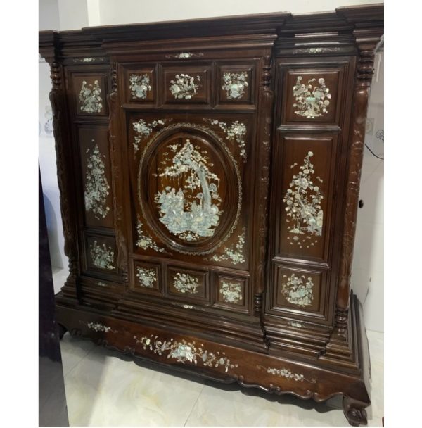 Tủ thờ cẩn ốc xà cừ