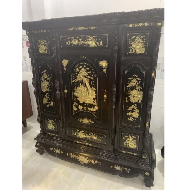 Tủ thờ cẩn ốc xà cừ xưa
