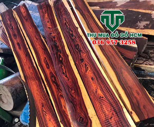 Vân gỗ cẩm lai chi tiết dễ nhận biết 