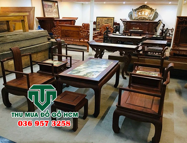 Cửa hàng thu mua bàn ghế gỗ cũ 