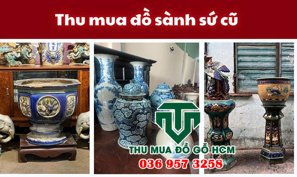 Lô đồ sành sứ xưa chúng tôi mua được tại nhà dân 