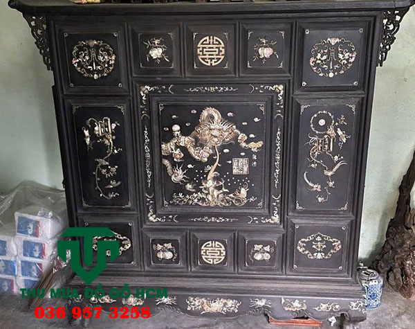 Thu mua tủ thờ cẩn xà cừ 