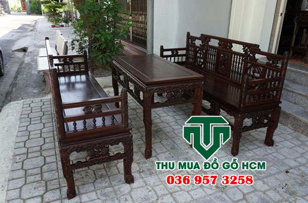 Hình ảnh bộ bàn ghế xưa giá trị cao 