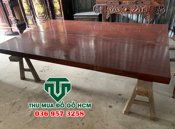  Ván ngựa 2 tấm gỗ gõ đỏ 