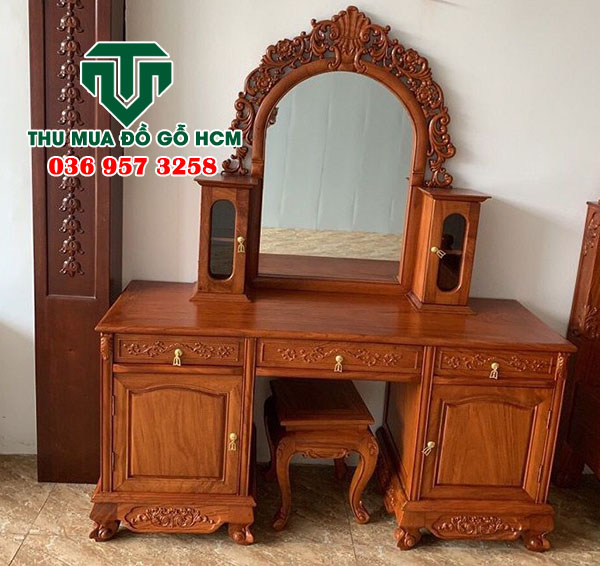 Thu mua bàn trang điểm, bàn phấn gỗ cũ