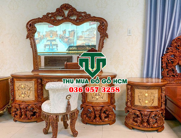 Thu mua bàn trang điểm, bàn phấn gỗ số lượng nhiều