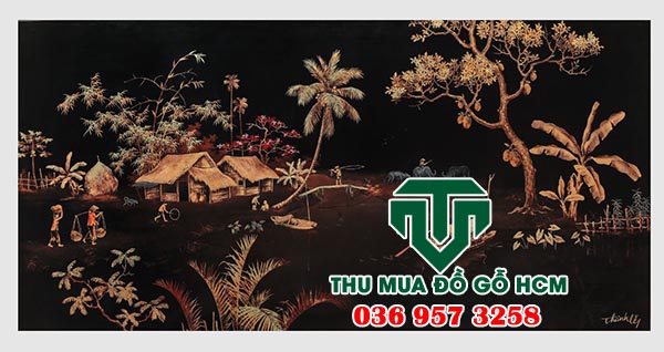 Thu mua tranh sơn mài của hoạ sĩ thành lễ