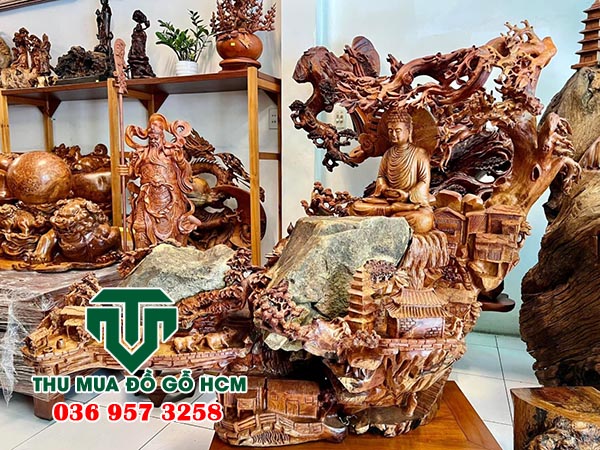 Thu mua tượng gỗ cũ tại TPHCM