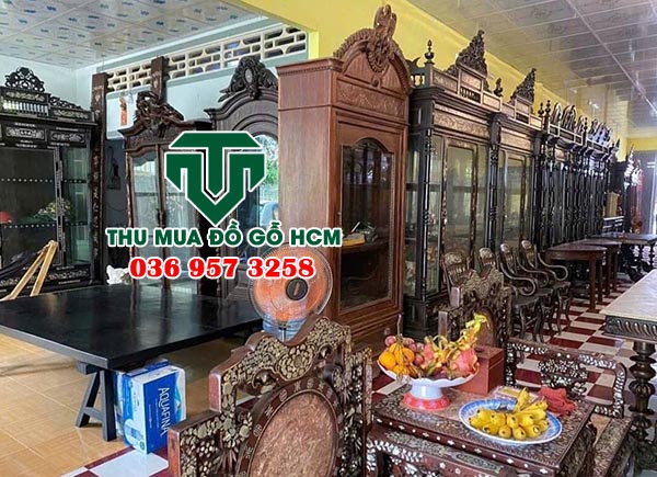 Thu mua đồ gỗ cũ báo giá nhanh số lượng nhiều