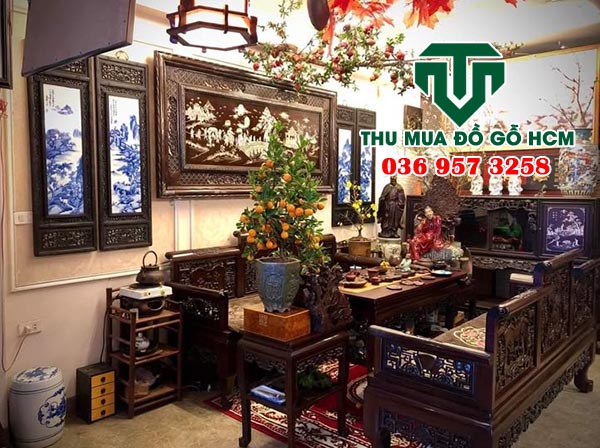 Dịch vụ thu mua đồ gỗ cũ xưa số lượng lớn trọn gói 