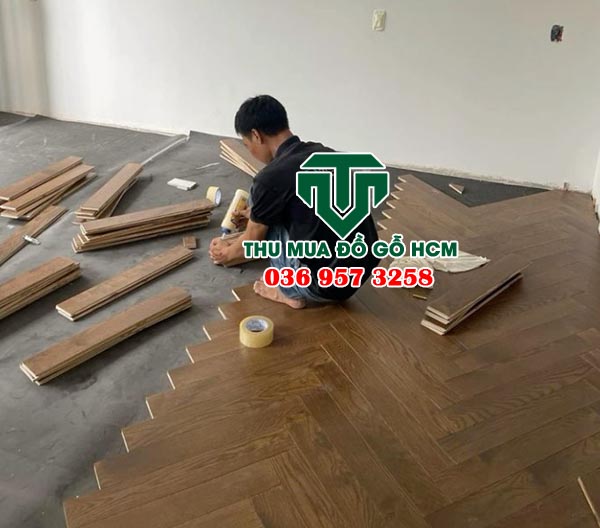 Thu mua ván sàn gỗ cũ giá cao tại tphcm