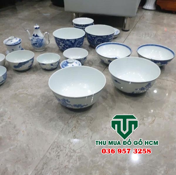 Thu mua bát dĩa xưa cổ tại tphcm 