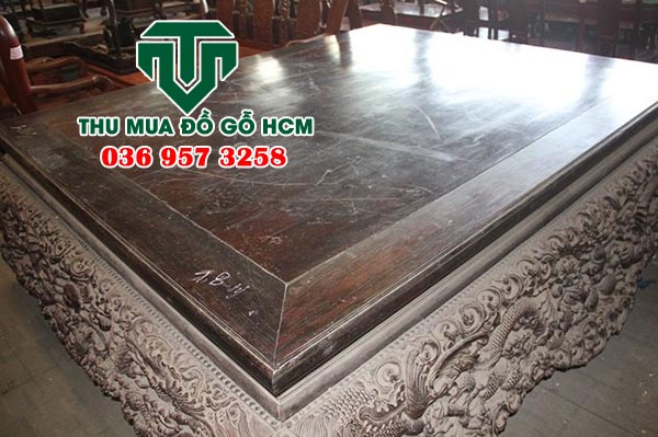 Sập gỗ trắc có giá trị tiền tỷ 