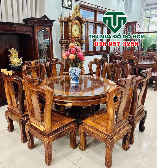 Thu mua bộ bàn ăn cũ giá cao tại tphcm 