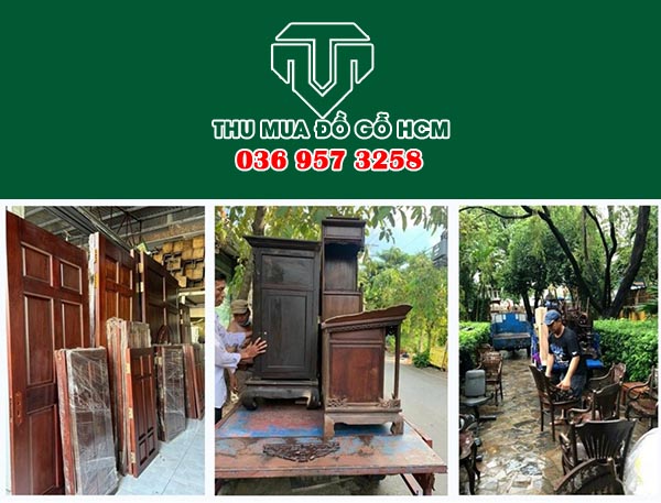 Thu mua đồ nội thất gỗ cũ giá cao tại quận 12