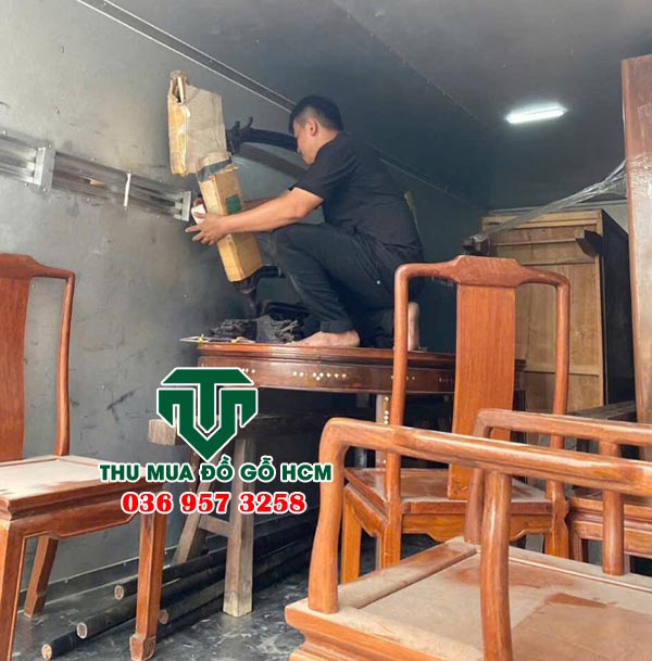 Thu mua và tự bốc xếp đồ gỗ cũ nhà bè khu vực quận 7
