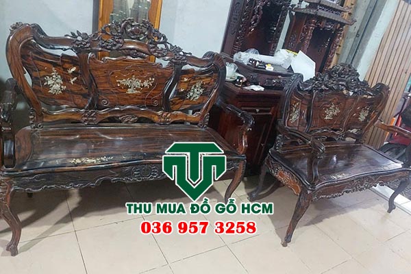 Thu mua bộ bàn ghế cũ xưa tại quận 10 