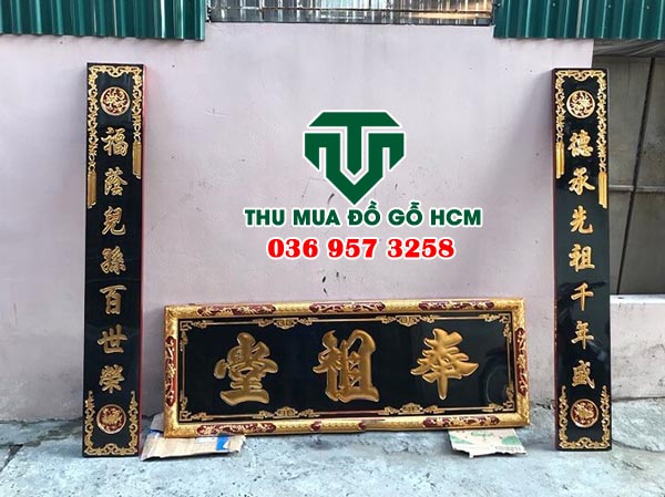 Thu mua hoành phi câu đối xưa tại quận 10  