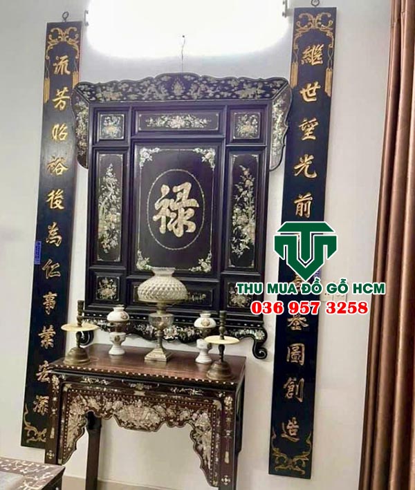 Thu mua liễn thờ, hoành phi câu đối xưa