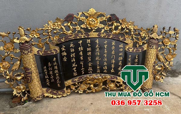 Thu mua bộ hoành phi cuốn thư cổ ngày xưa 