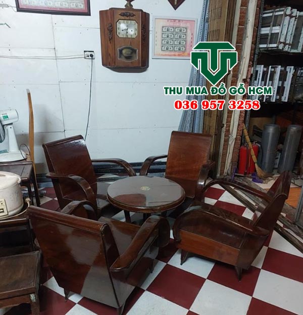 Thu mua salon thùng gỗ xưa cũ 