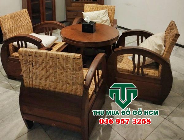 Thu mua bộ bàn ghế salon thùng tây 