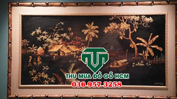 Thu mua bức tranh sơn mài của hoạ sĩ thành lễ