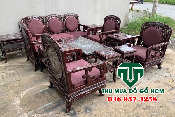 Chuyên thu mua bàn ghế gỗ sơn mài giá cao nhất hiện nay  