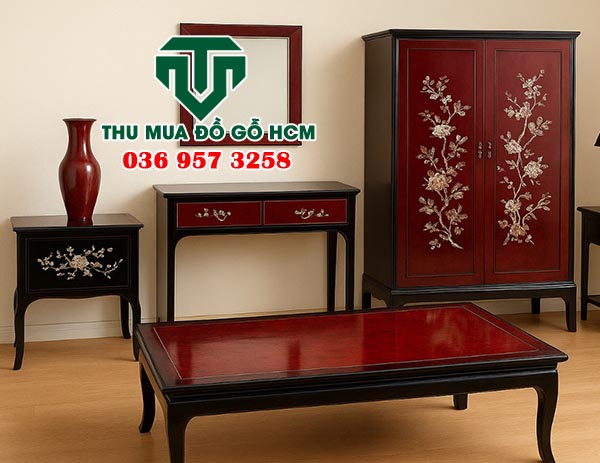 Thu mua tủ sơn mài hàng cực độc đáo