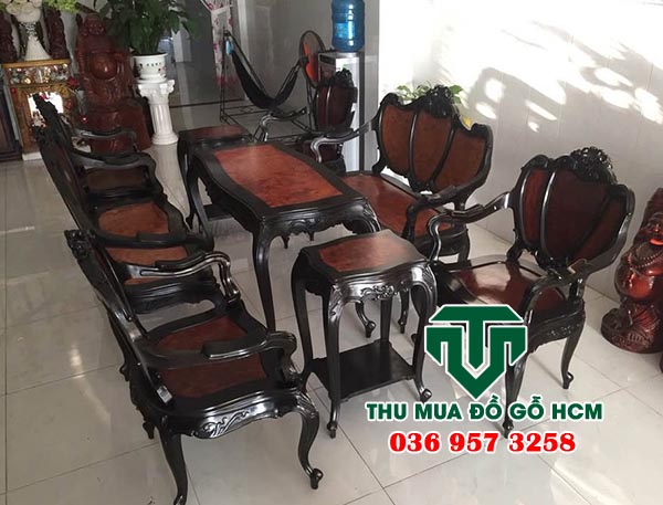 Chuyên thu mua salon gỗ cũ xưa giá cao tại tphcm 