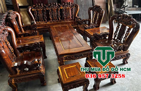 Thu mua bộ bàn ghế phòng khách tại bình chánh