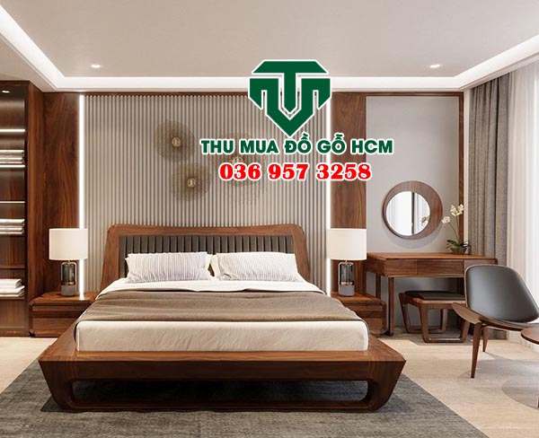 Thu mua nội thất phòng ngủ làm từ gỗ tự nhiên tại gò vấp  