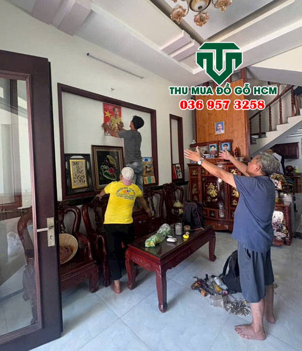 Bán đồ gỗ cũ để giải phóng mặt bằng tại thủ đức 