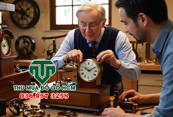 Thẩm định xem đồng hồ cũ và thu mua lại từ nhà dân