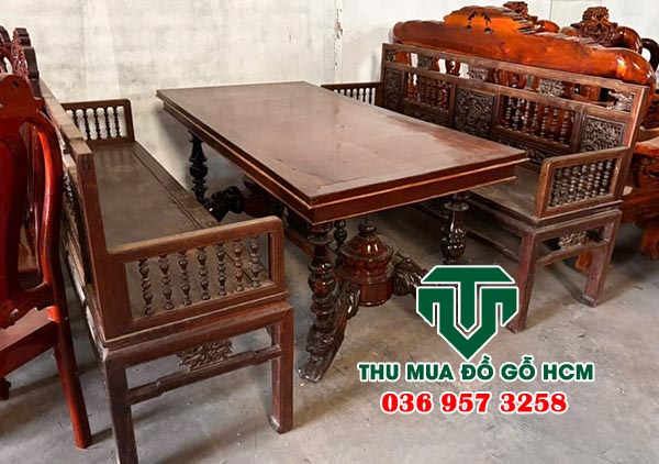 Thu mua bộ bàn ăn cao cấp hàng xưa