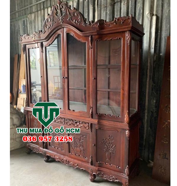 Thu mua tủ rượu gỗ cẩm lai