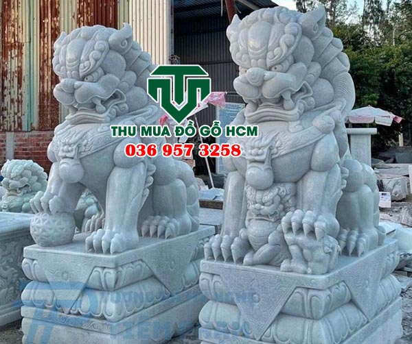 Thu mua tượng đá làm từ các con linh vật