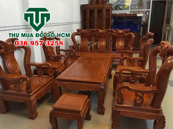 Thu mua bàn ghế gỗ cũ tại gò vấp tphcm