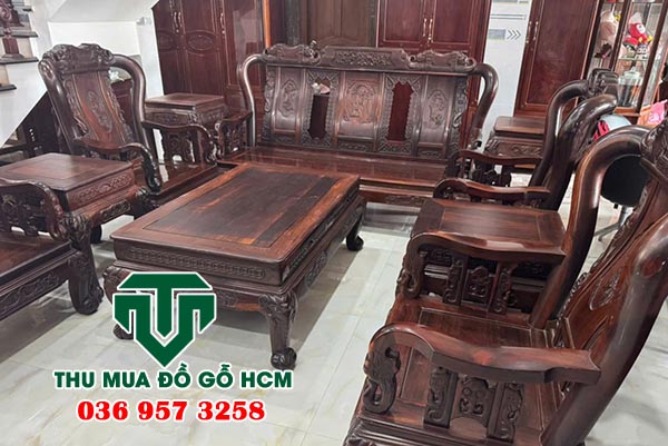 Thu mua bàn ghế gỗ cũ xưa tại tân phú  