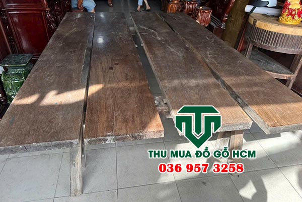 Thu mua ván ngựa gỗ trắc 4 tấm