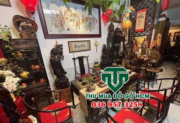 Thu mua lô tượng làm từ gỗ trắc