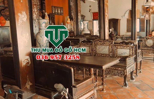 Thu mua bàn ghế gỗ cũ đồ gỗ xưa quý hiếm tại quận 8
