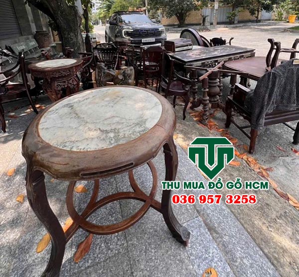 Thu mua các bộ bàn ghế gỗ quý hiếm tại quận 5