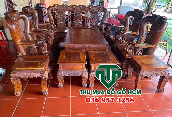 Thu mua bộ bàn ghế phòng khách tại quận 10