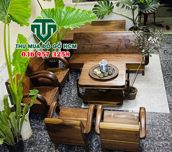 Thu mua bộ salon thùng hàng decor tại quận 2  